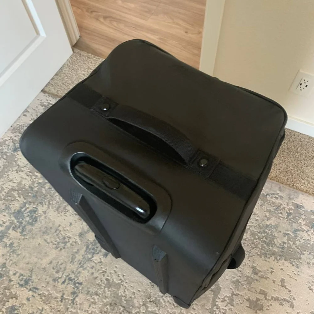 Black Men's Travel Bag
